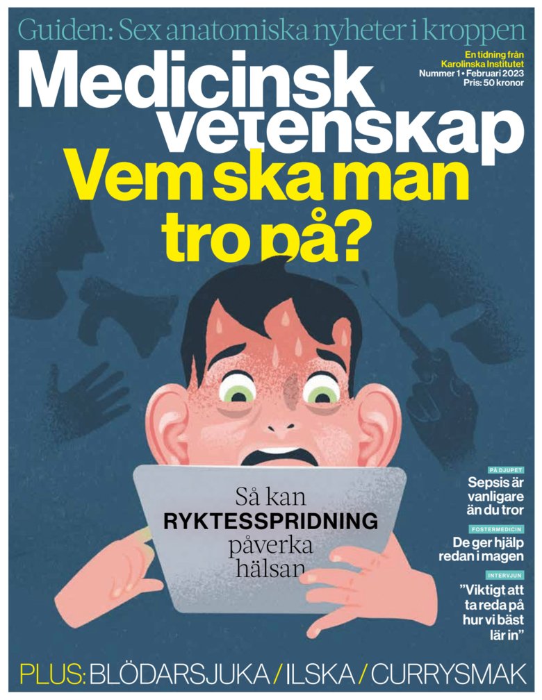 Omslag Medicinsk Vetenskap nr 1 2023