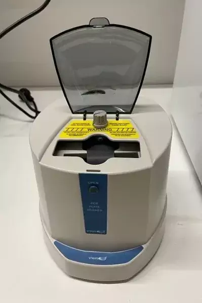 Centrifuge in a lab.