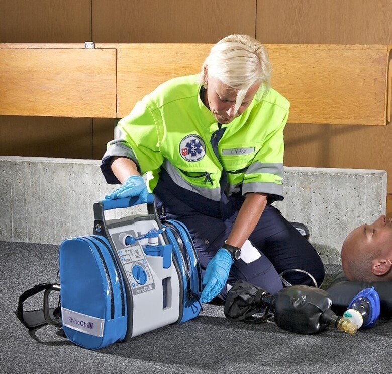 Rhinochill in prehospital use