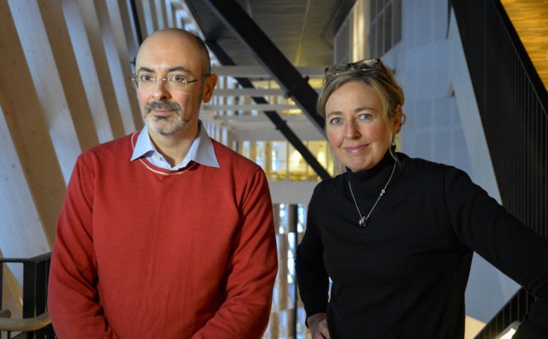 Michael Mazya and Cecilia Odlind. Photo Andreas Andersson.