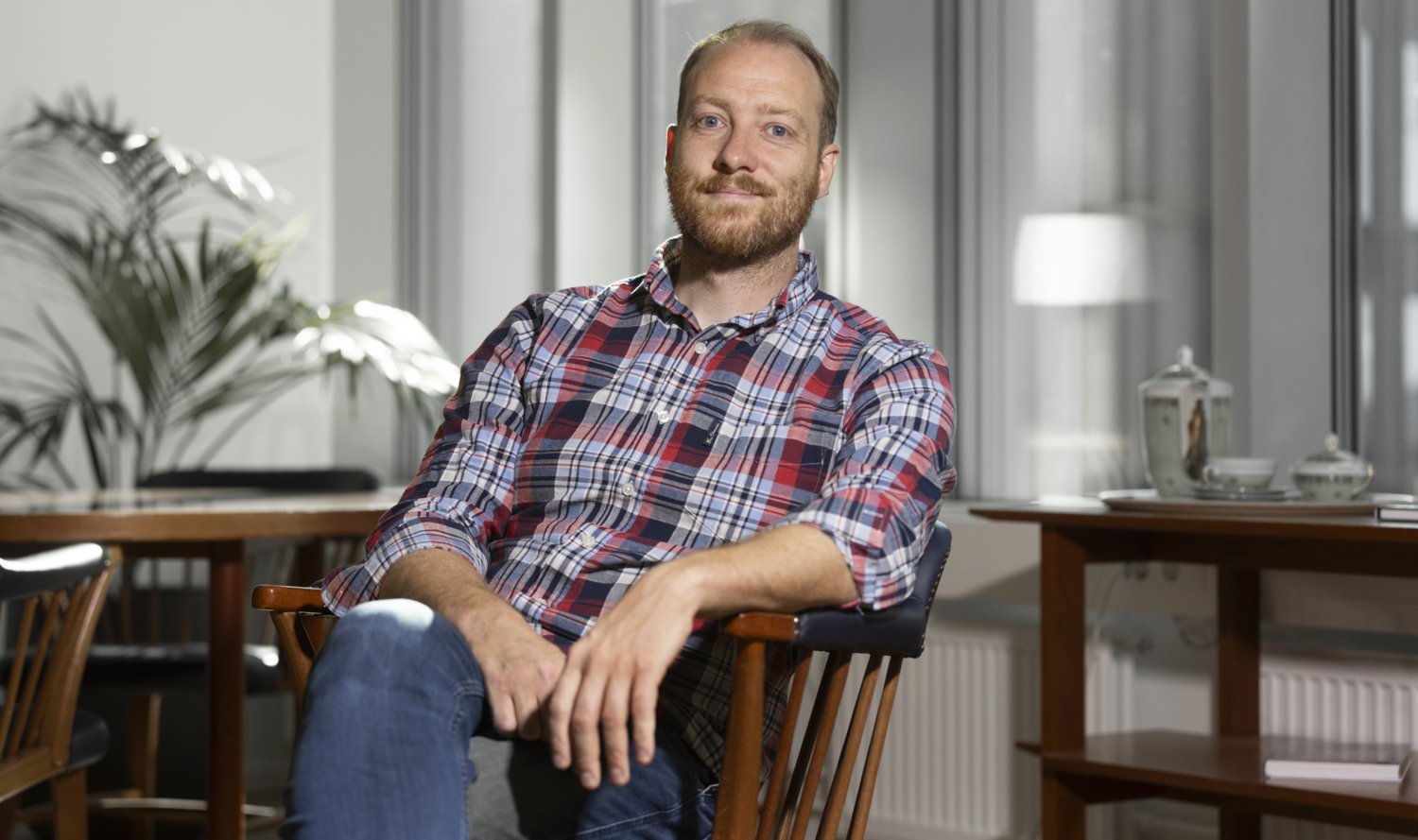 Porträtt av Pete