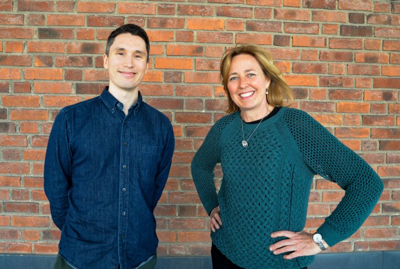 Peter Ueda and Cecilia Odlind. Photo: Andreas Andersson.