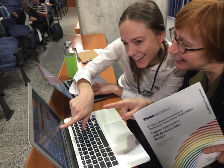 Karin Båge and Joanne Pagéze.