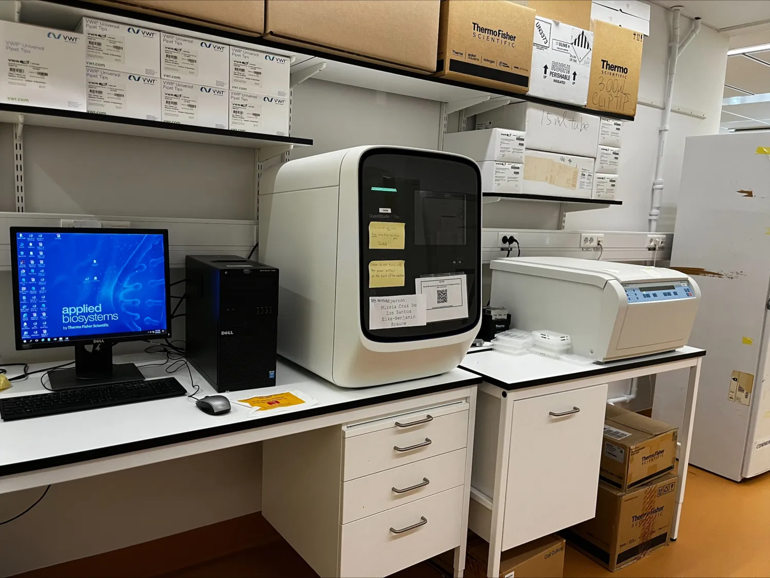 Lab equipment.