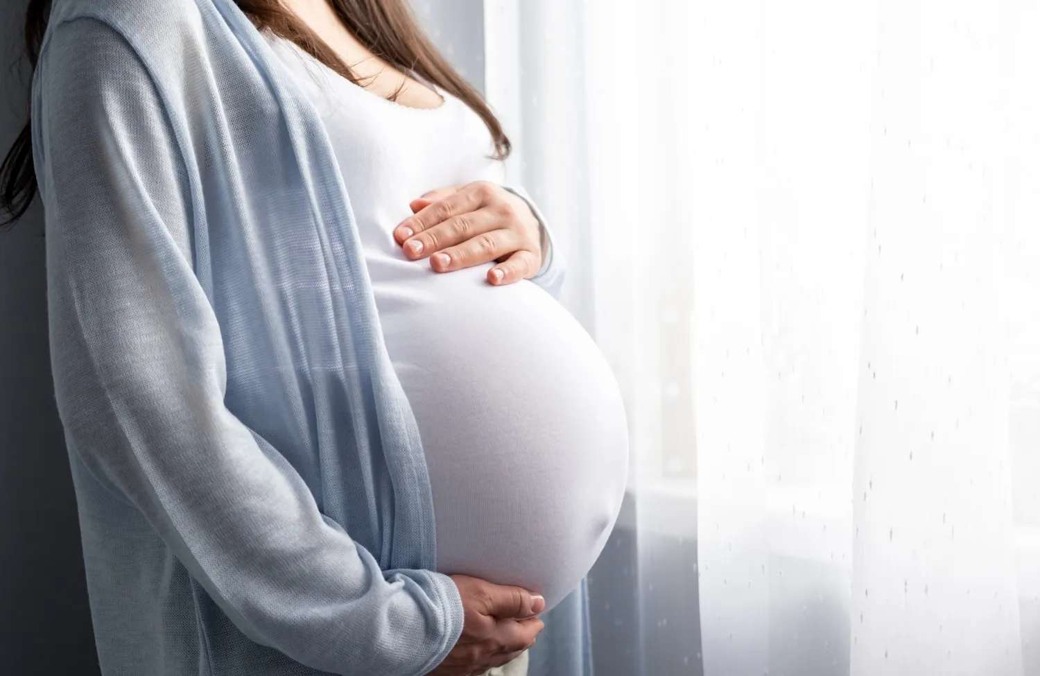 En gravid kvinna