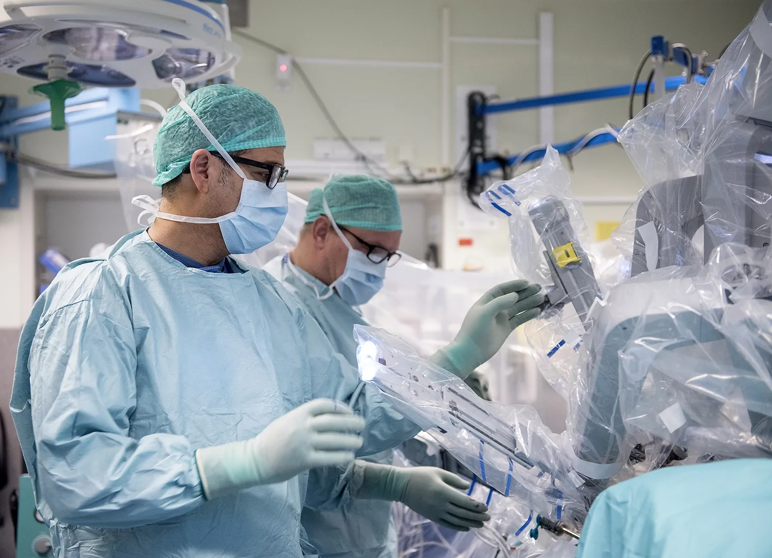 Surgeons at Danderyds hospital