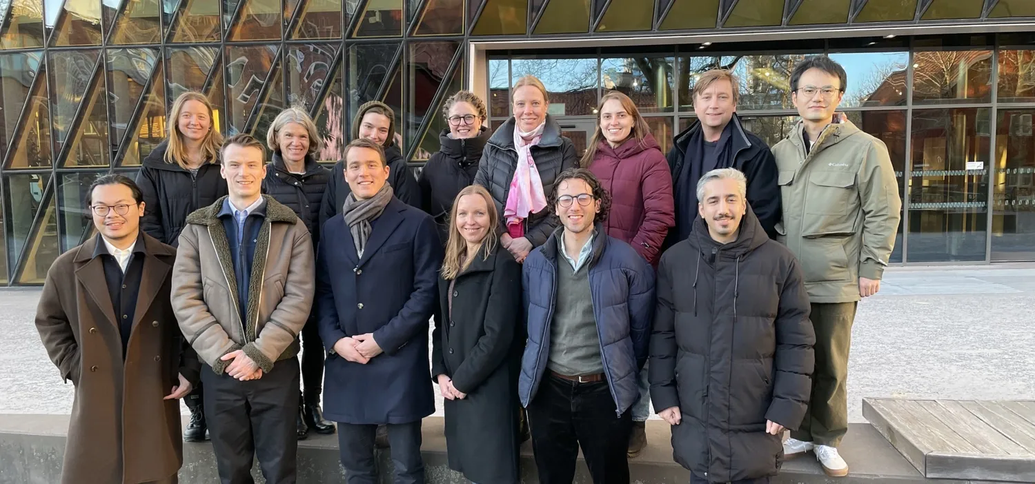 Sara Häggs grupp av kollegor och doktorander