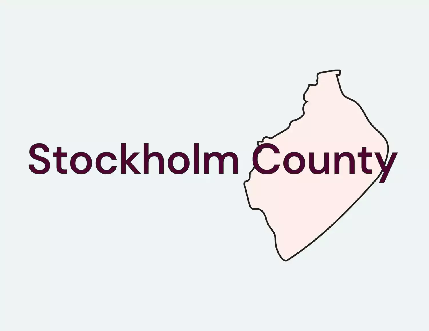 Illustration Stockholm County