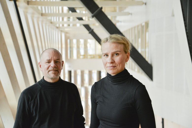 Andreas Andersson and Susanne Rautiainen Lagerström