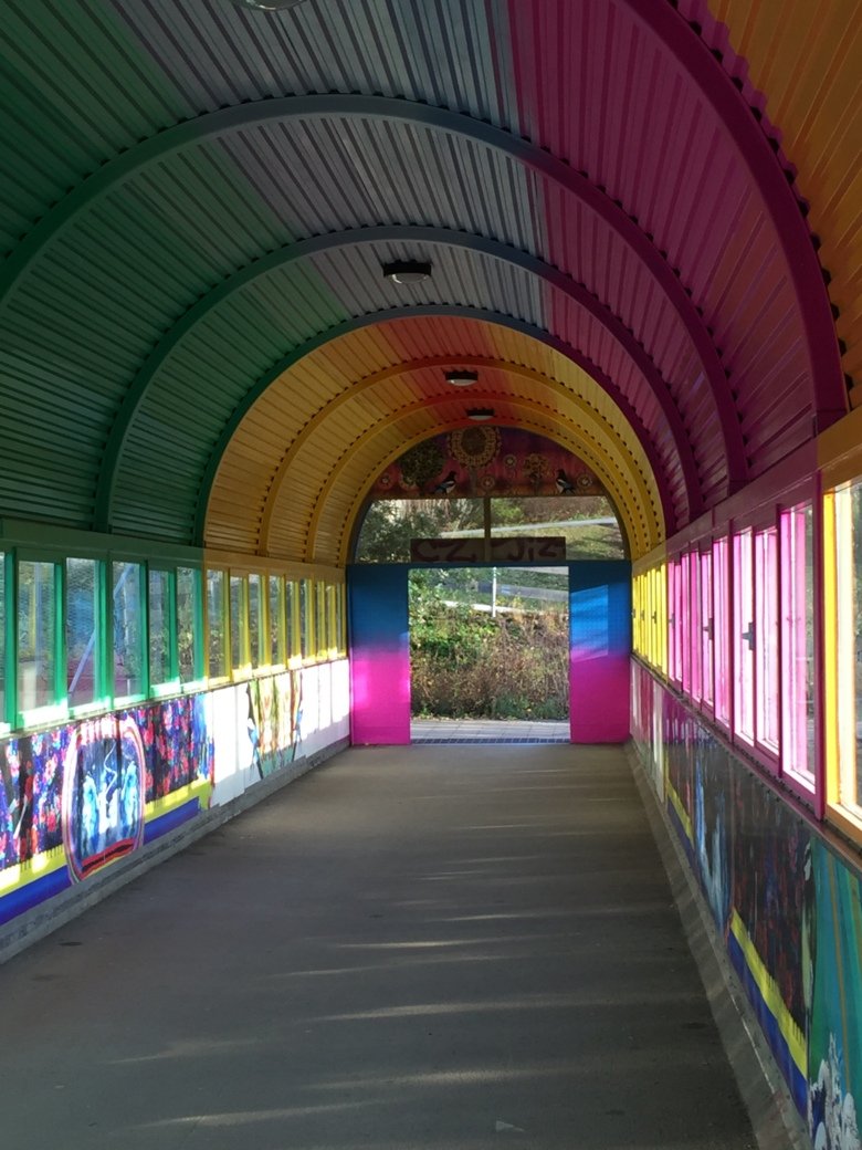 Haninge pendeltågsstation.