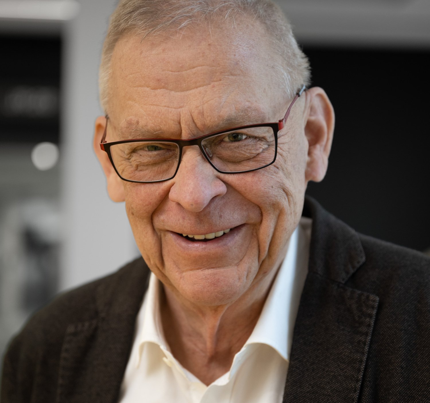 Porträtt av Bengt Winblad, professor, NVS.