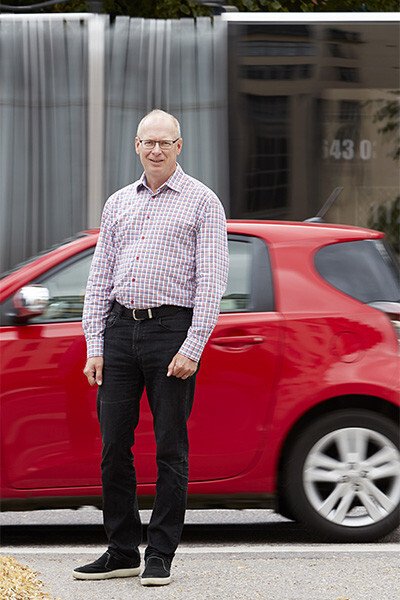 Anders Kullgren researches risk factors in relation to road traffic injuries. Photo: Christopher Hunt