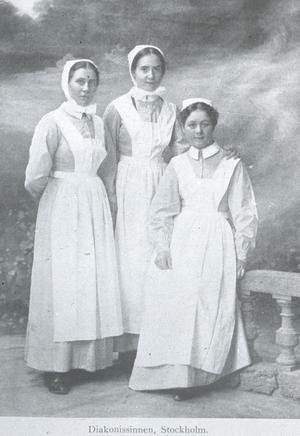3 Barnmorskor 1900 talet - bild från Barnmorskesamlingen