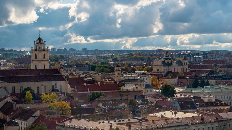 Picture of the city Vilnius in Lithuania