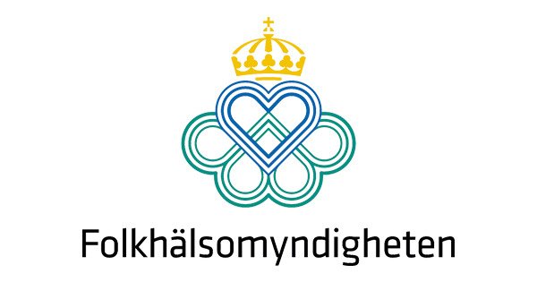 Folkhälsomyndighetens logotyp.