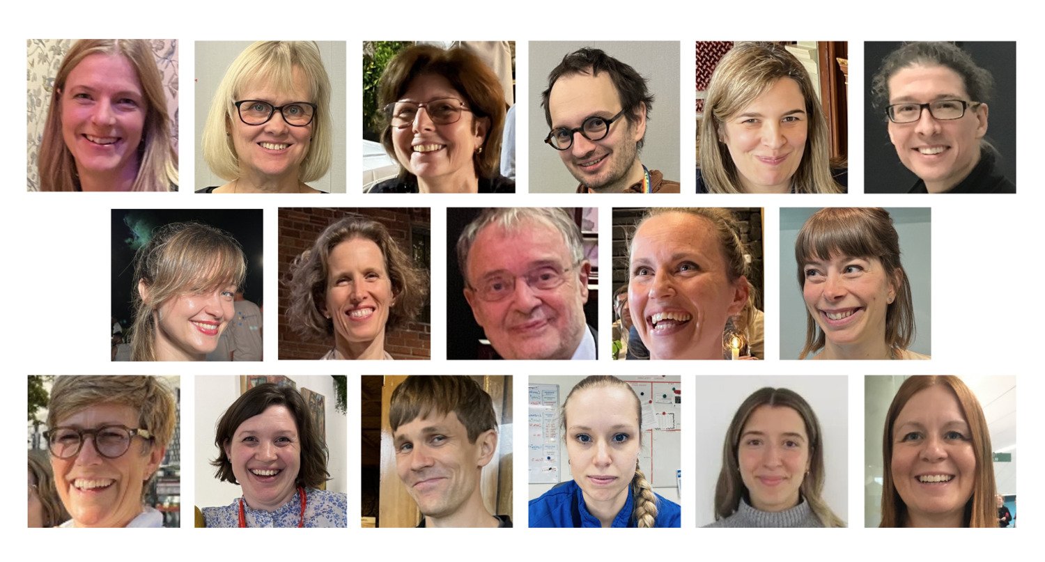 portraits of group members