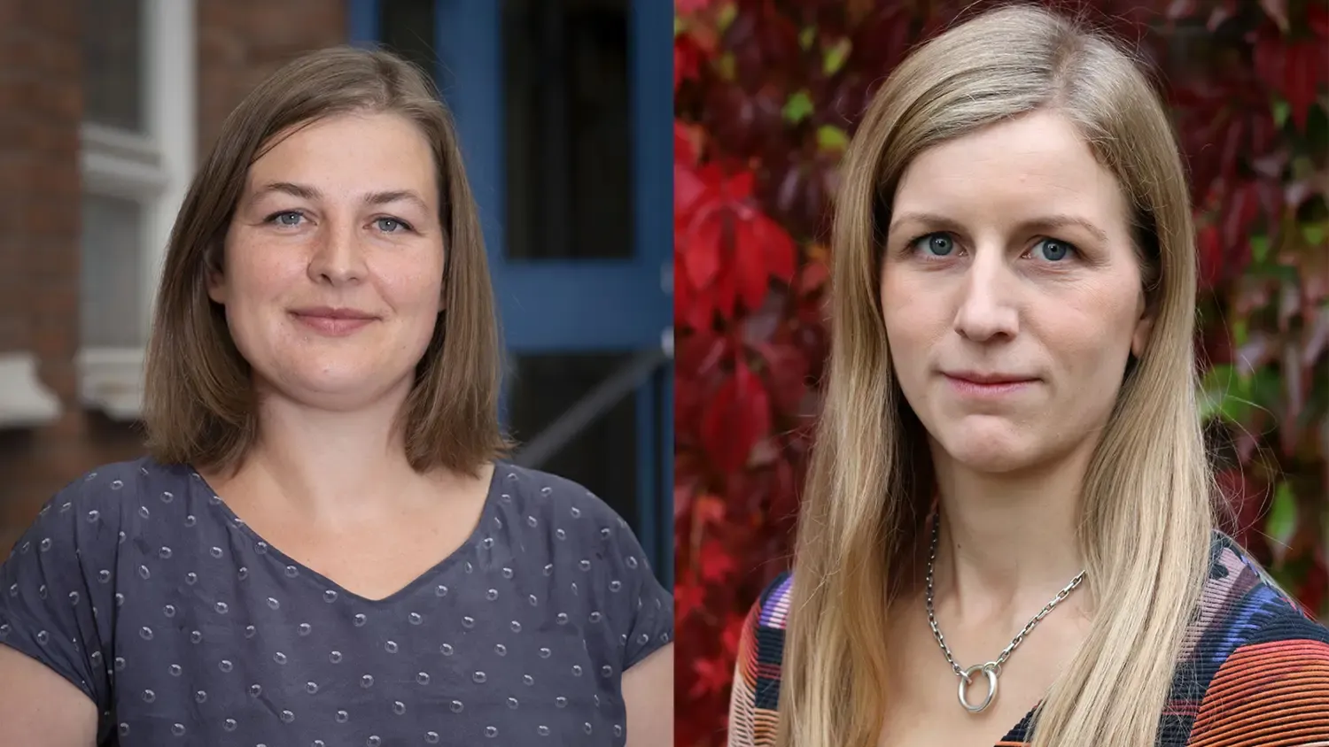 Porträtt på Janina Seubert och Karolina Kauppi