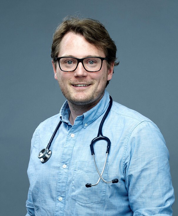 Mattias Carlsten is a physician and researcher and have donated bone marrow in several studies. Photo: Lindsten & Nilsson