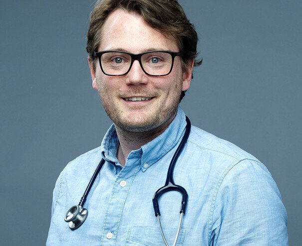 Mattias Carlsten is a physician and researcher and have donated bone marrow in several studies. Photo: Lindsten & Nilsson