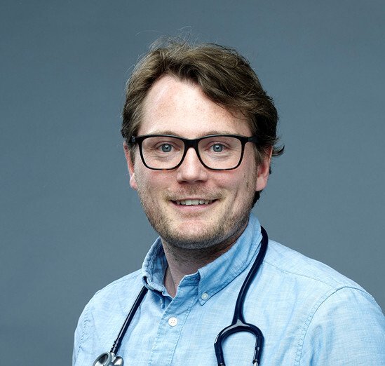Mattias Carlsten is a physician and researcher and have donated bone marrow in several studies. Photo: Lindsten & Nilsson