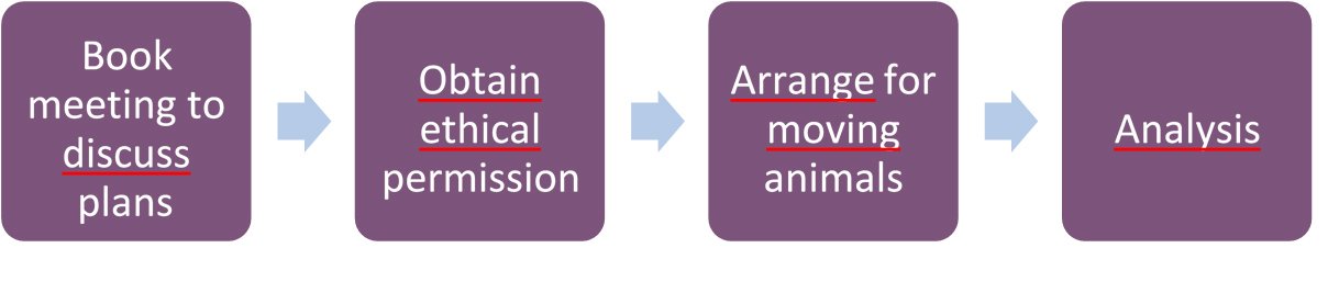 Process for applying for support from the phenotyping platform