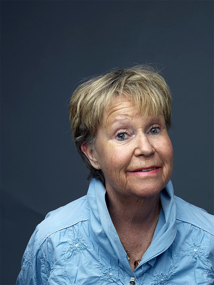 Monica Röhr Sjöqvist is participating in a study on balance training for people with Parkinson's disease. Photo: Lindsten & Nilsson