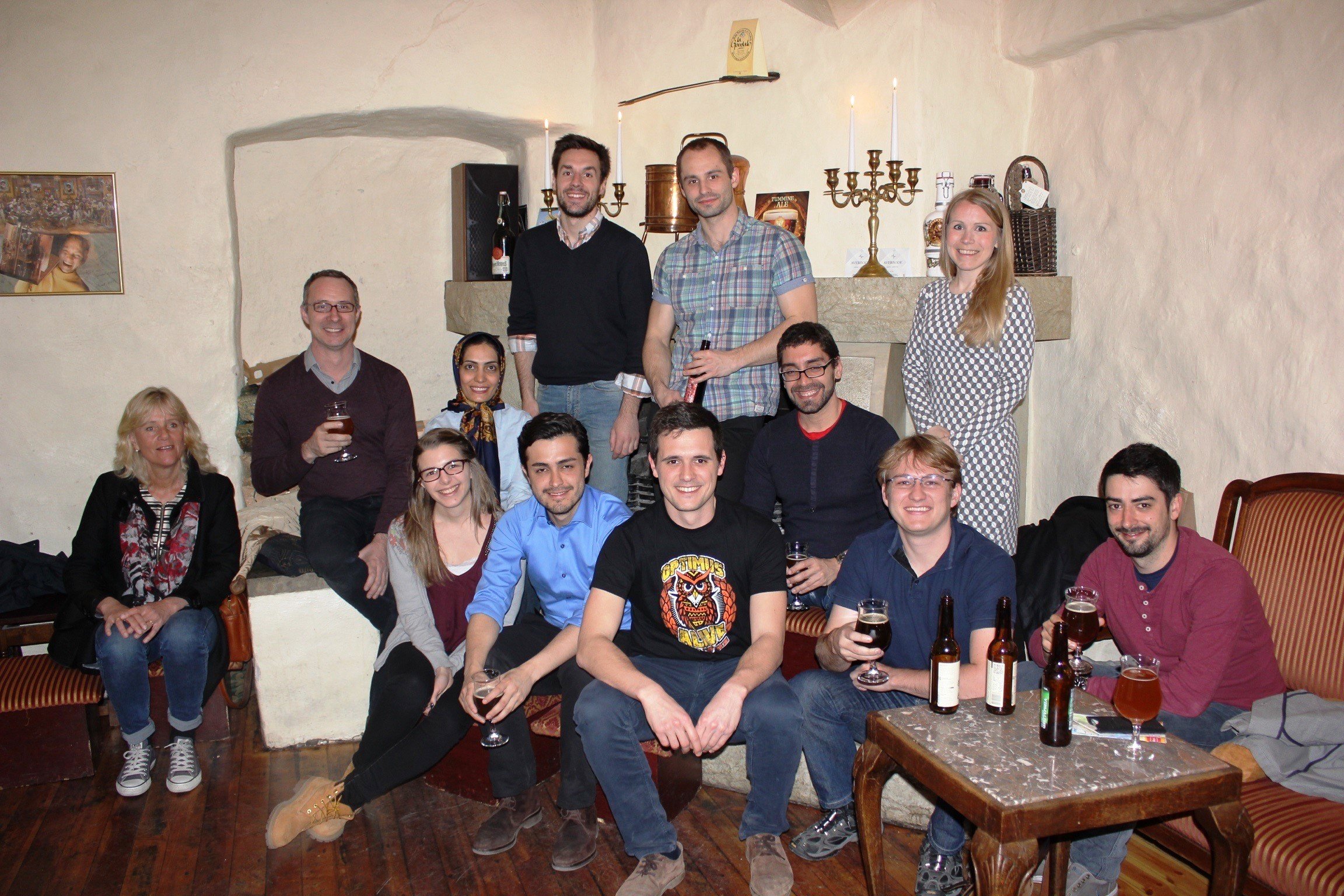 frormer and current research group members