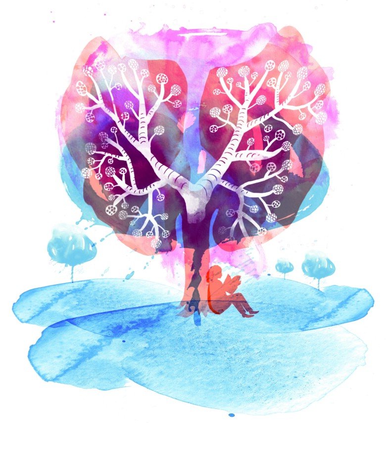 Lungcancer illustrationer