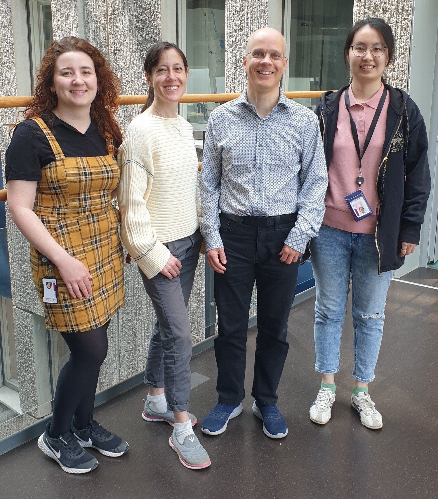 Willinger Group. Laura Bub, Natalie Sleiers, Tim Willinger, Rong Deng.
