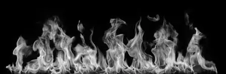 Bild på eldsflammor