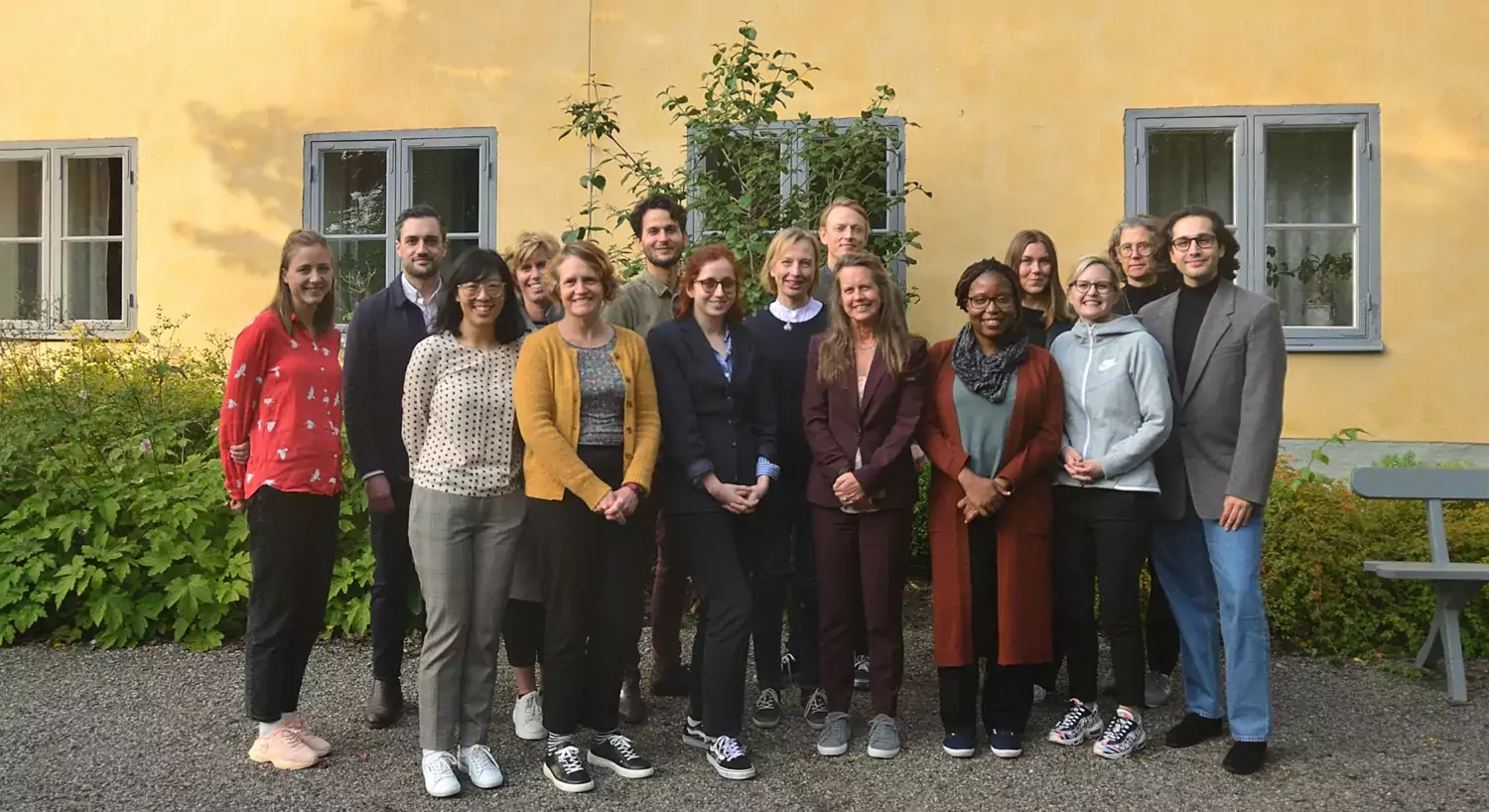 Group photo of Catarina Almqvist Malmros' research group