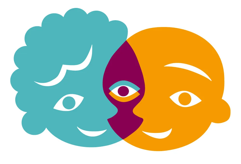 Illustration of logotype for research program Early Equity, created by Lotta Sjöberg