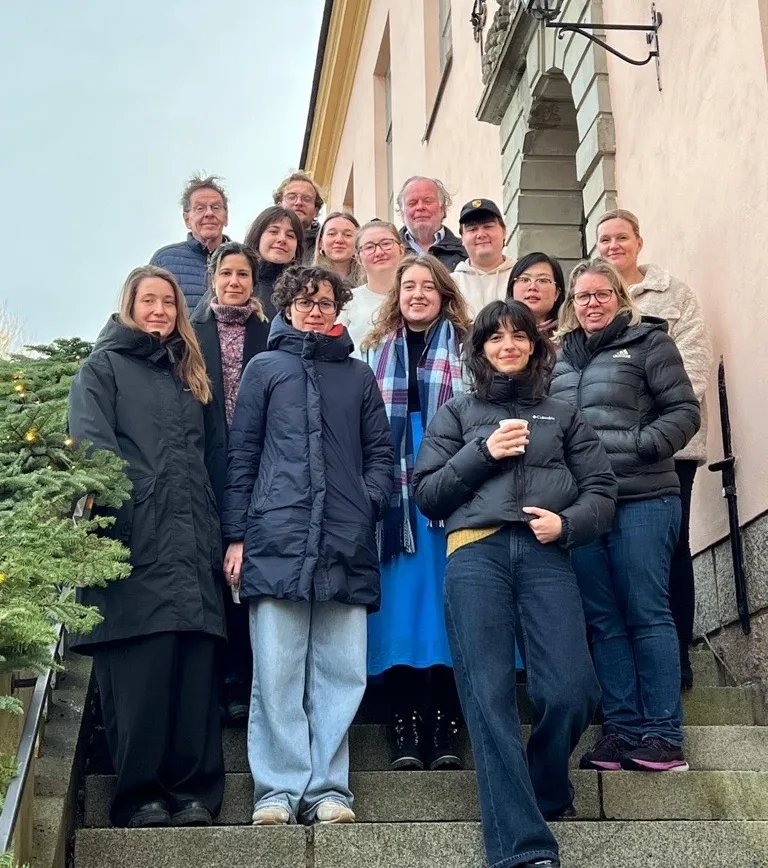 Photo of Sophie Erhardt´s research group.