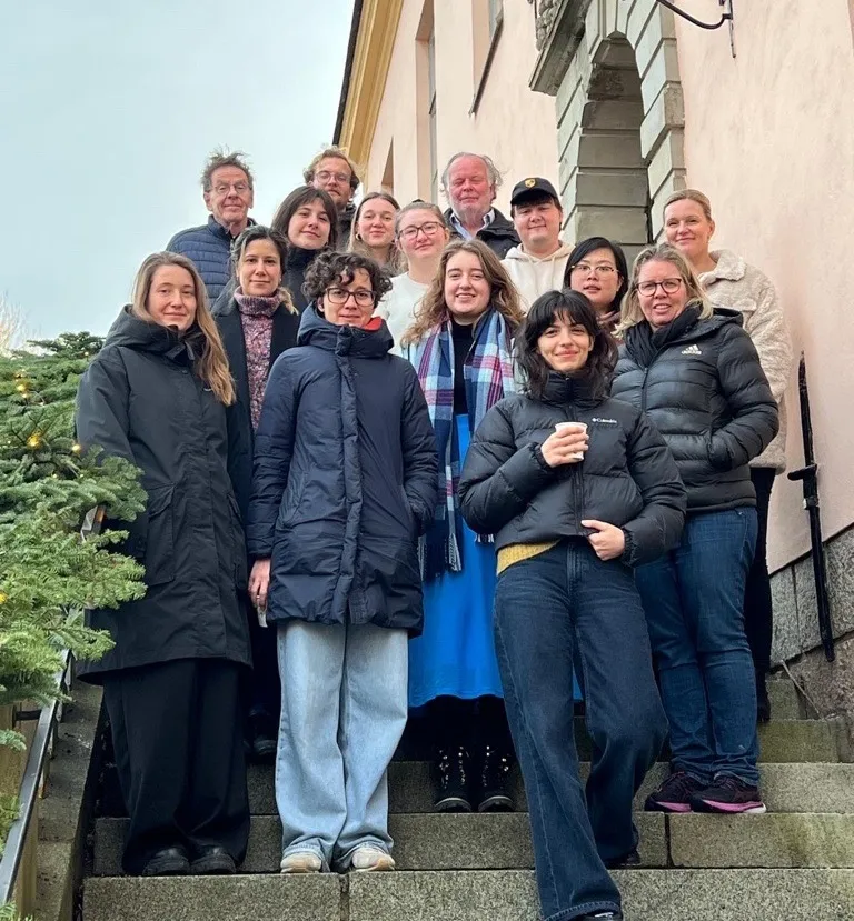 Photo of Sophie Erhardt´s research group.