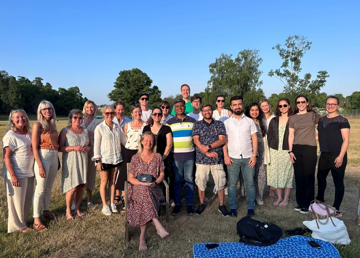 a big group of people outdoors