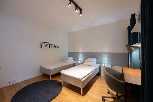 Picture of double room in shared 4-bedroom apartment, KI Residence Flemingsberg