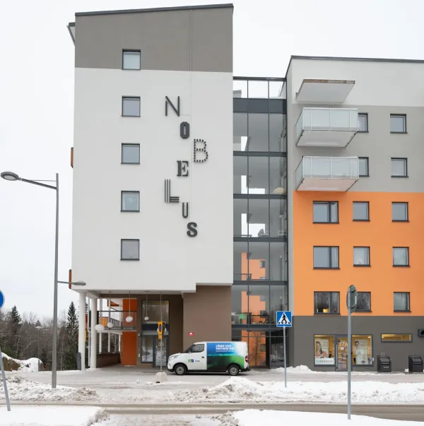 The buildings, KI Residence Flemingsberg