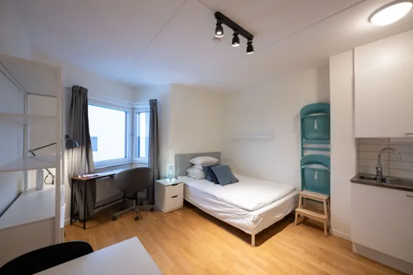 Room in studio apartment, KI Residence Flemingsberg