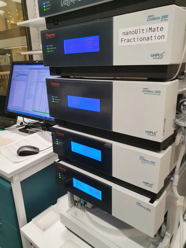 Instruments of the Chemical Proteomics Core Facility.