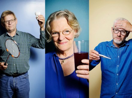 Tre forskare om att experimentera på sig själv. 