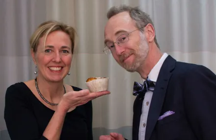 Cecilia Odlind och Jonas Ludvigsson. Foto Andreas Andersson.