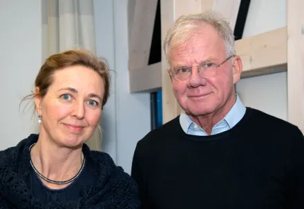 Cecilia Odlind och Stefan Arver. Foto Andreas Andersson.