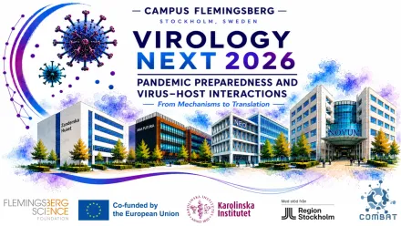 Conference banner to Virology Next 2026