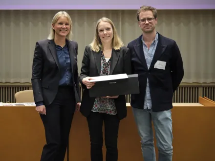 Bild på prisceremoni