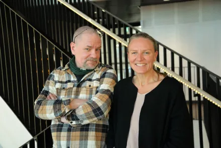 Andreas Andersson and Helena Kopp Kallner