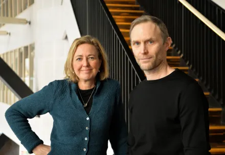 Cecilia Odlind och Mattias Günther. Foto: Andreas Andersson.