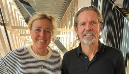 Portrait of Cecilia odlind and Sven Bölte