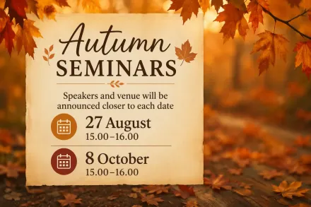 dates for upcoming seminars