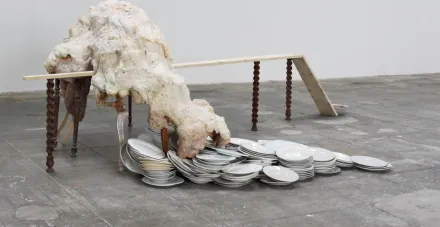 A sculpture by Francesco Albano
