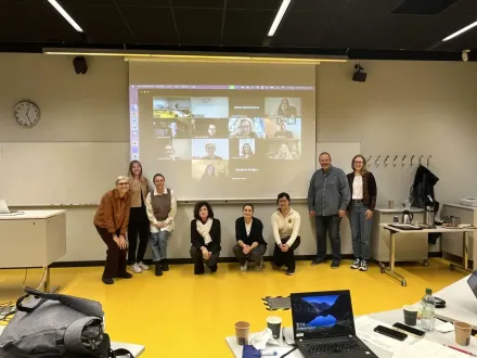 A group picture of participants, both those who attended physically and digitally, in the network for transcultural suicidology on October 31st, 2024.